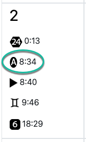 Apogee in the Universal Lunar Calendar