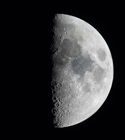 First Quarter of the Moon