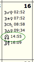 North Node transit in the Lunar Gardening Calendar